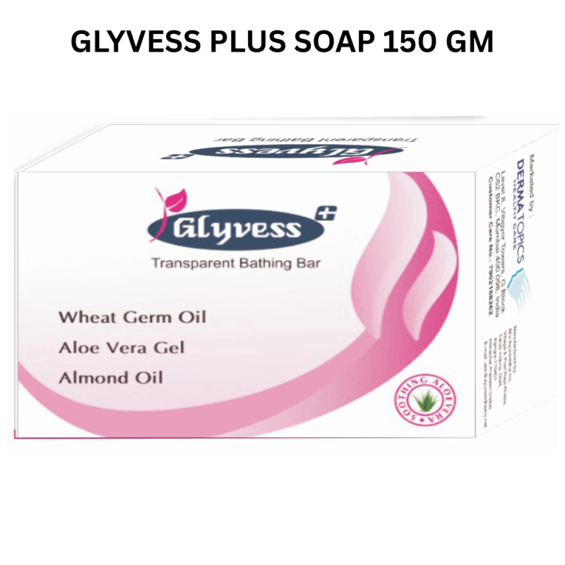 GLYVESS PLUS SOAP 150 GM